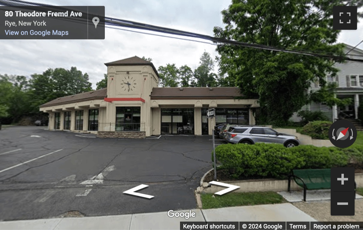 Street View image of 80 Theodore Fremd Avenue, Rye, New York