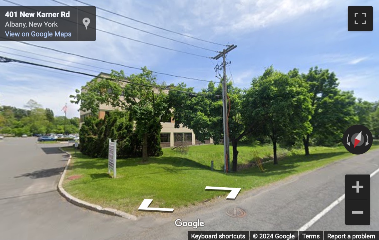 Street View image of 401 New Karner Road, Suite 301, Brandon Place, Albany (NY)