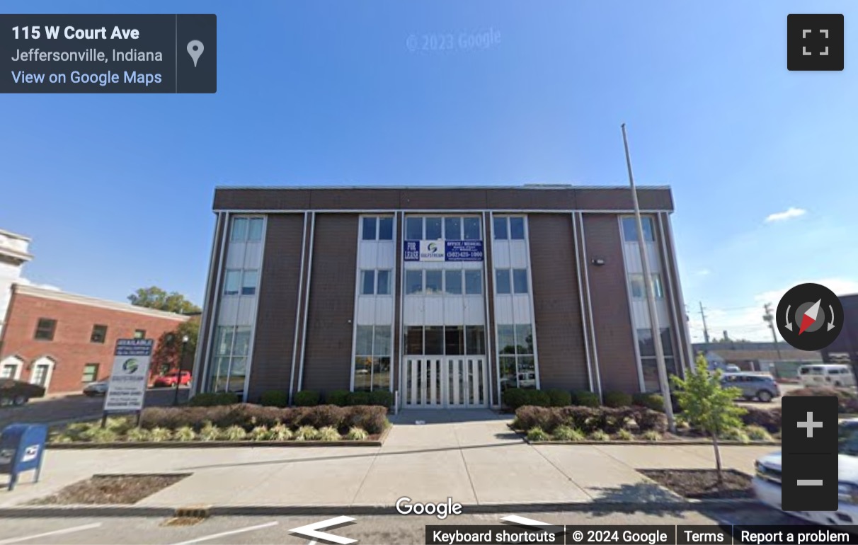 Street View image of 443 Spring Street, 3rd Floor, Louisville, Kentucky