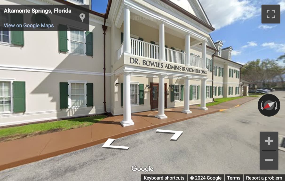 Street View image of 235 North Westmonte Drive, 1st & 2nd Floors, Altamonte Springs, Florida