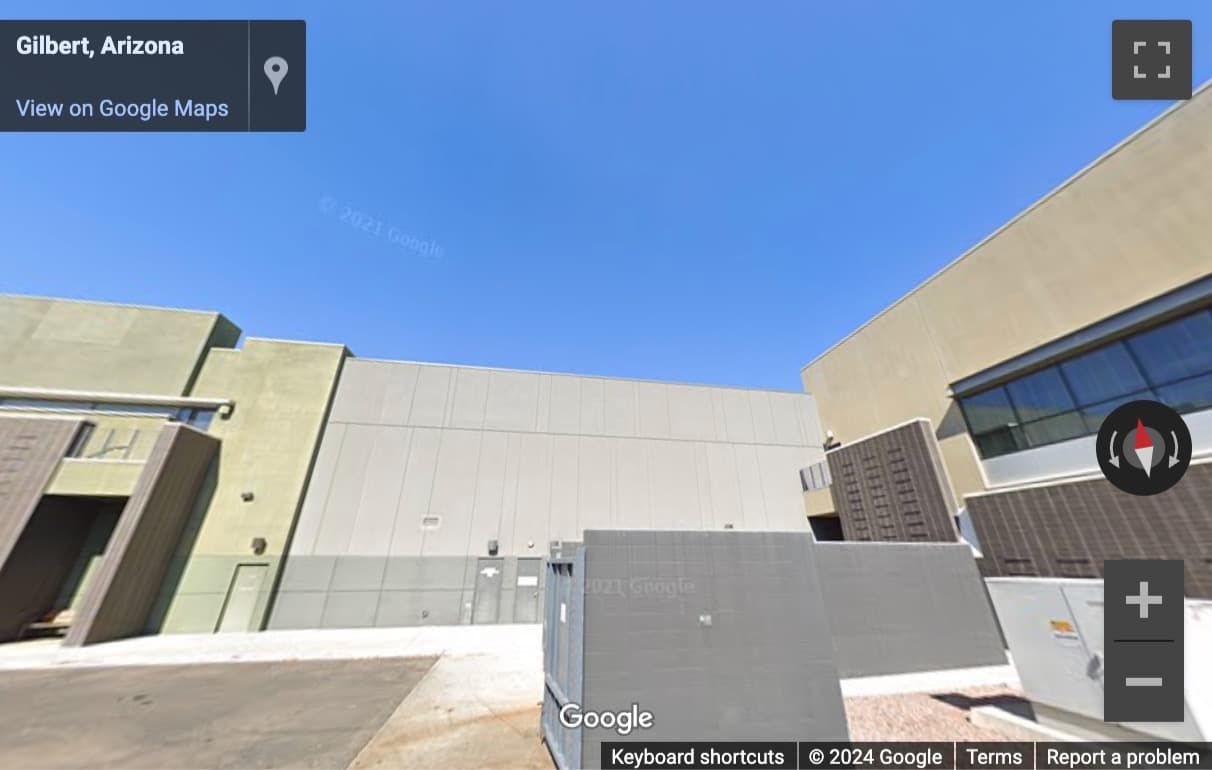 Street View image of 2162 East Williams Field Road, Gilbert, Arizona