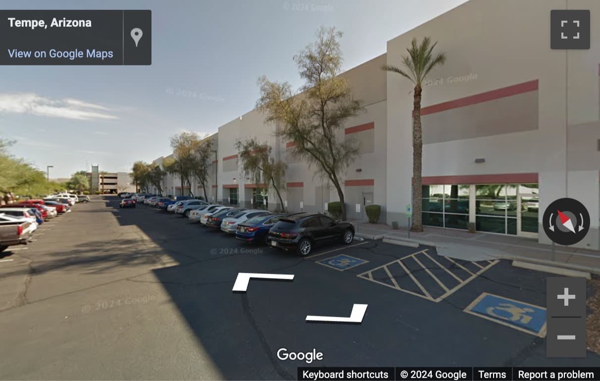 Street View image of 910 West Carver Road, Tempe, Arizona