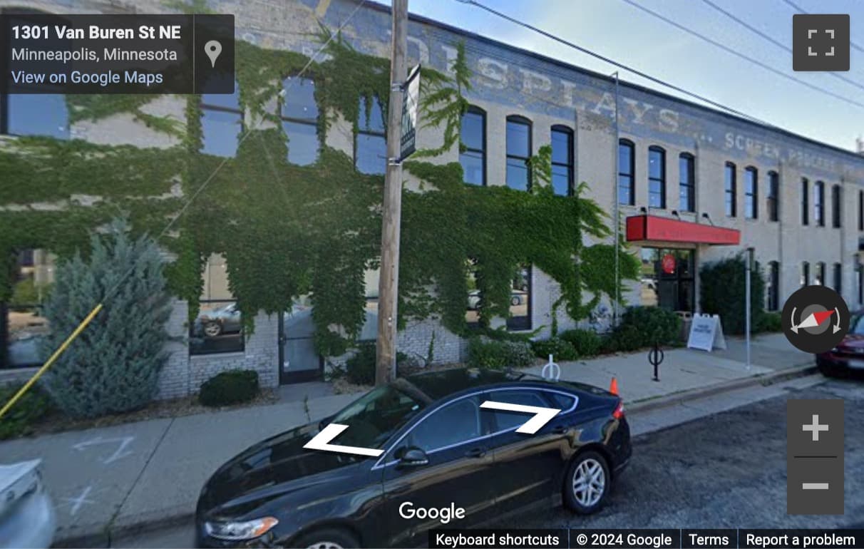 Street View image of 1400 Van Buren Street, Van Buren Building, Suite 200, Minneapolis