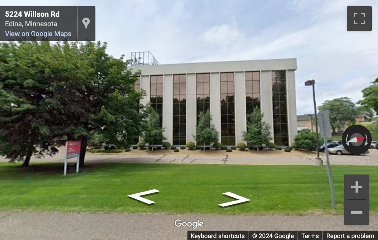 Street View image of 5200 Willson Road, Suite 150, Edina, Minnesota