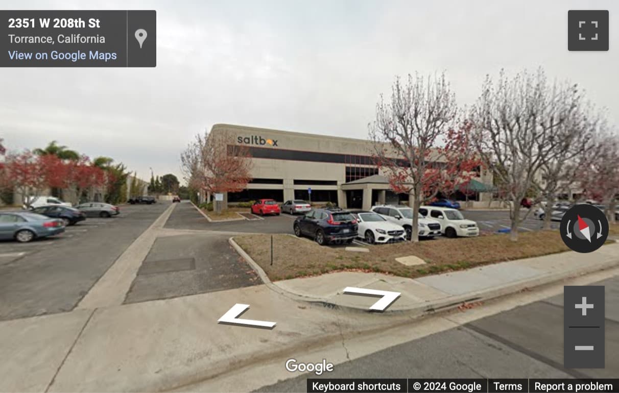 Street View image of 2335 West 208th Street, Torrance, California