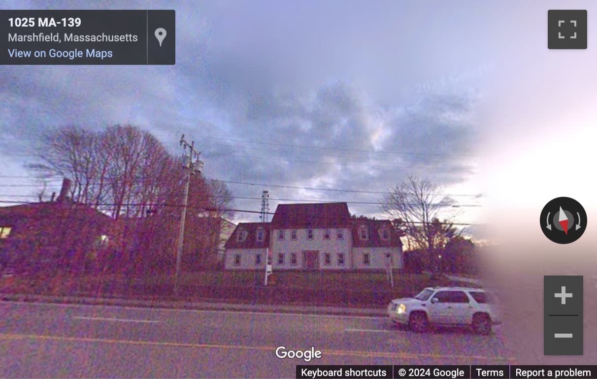 Street View image of 1025 Plain Street, Suite 1, Marshfield, Massachusetts