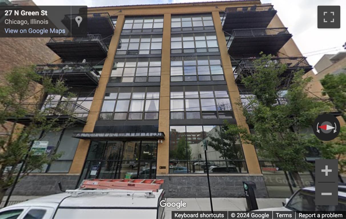 Street View image of 19 North Green Street, Chicago, Illinois