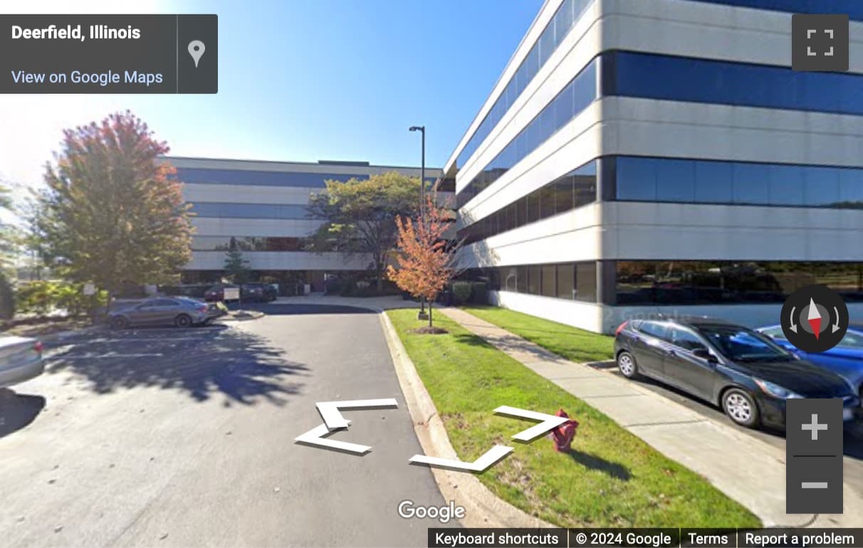 Street View image of 570 Lake Cook Road, Suite 300, Deerfield, Illinois