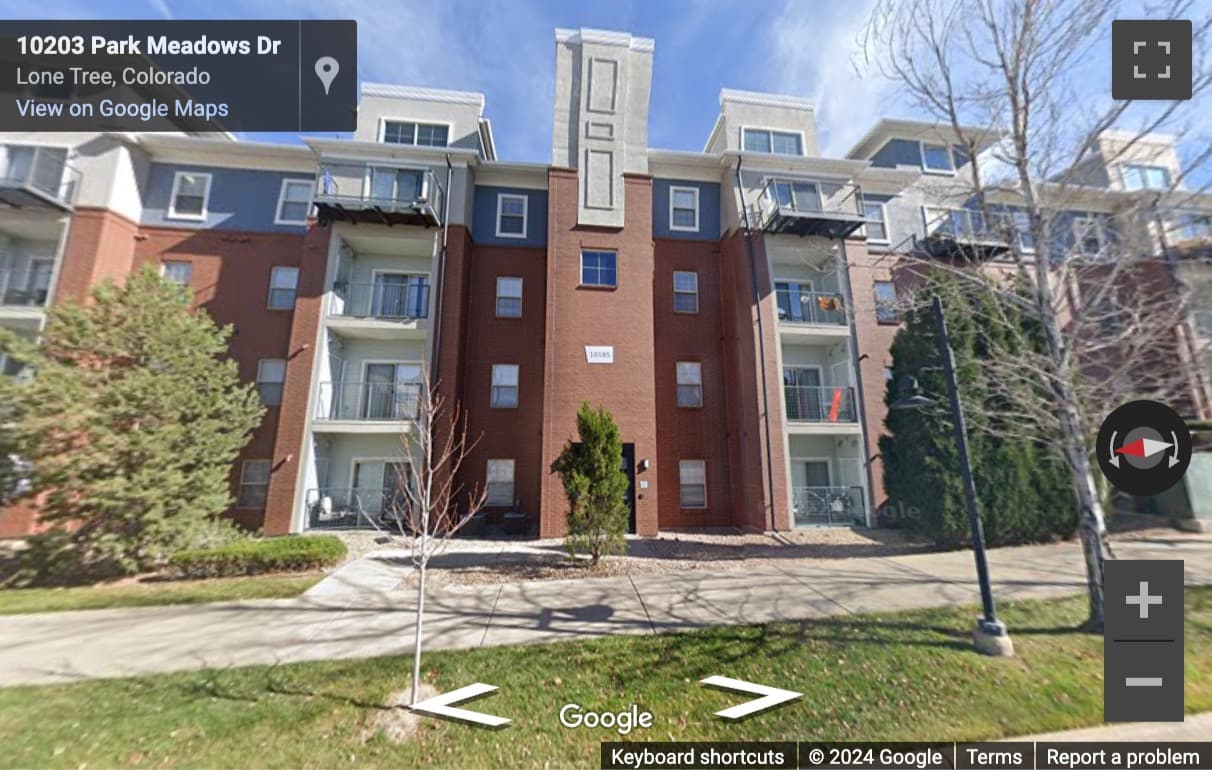 Street View image of 10185 Park Meadows Drive, Lone Tree, Colorado