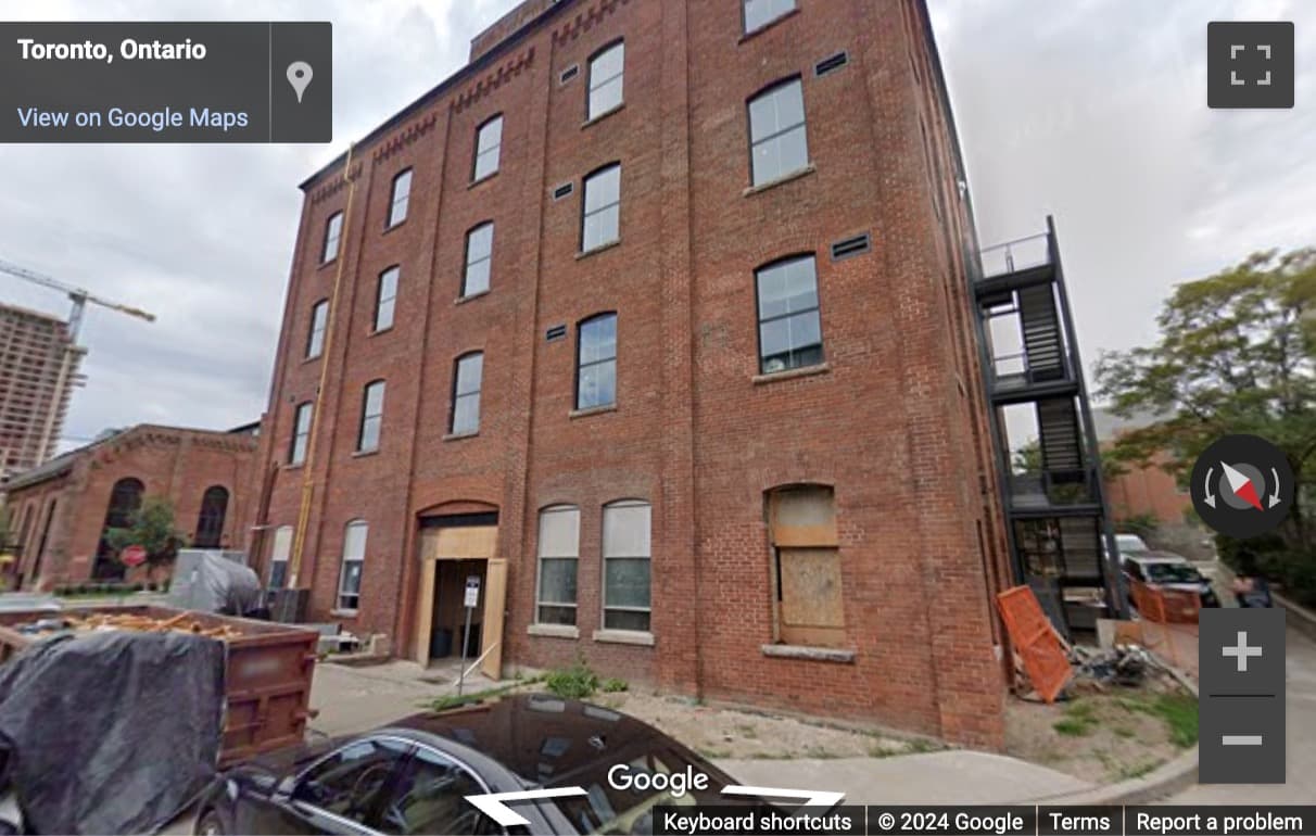 Street View image of 30 Powerhouse Street, 1st & 2nd Floor, Toronto, Ontario