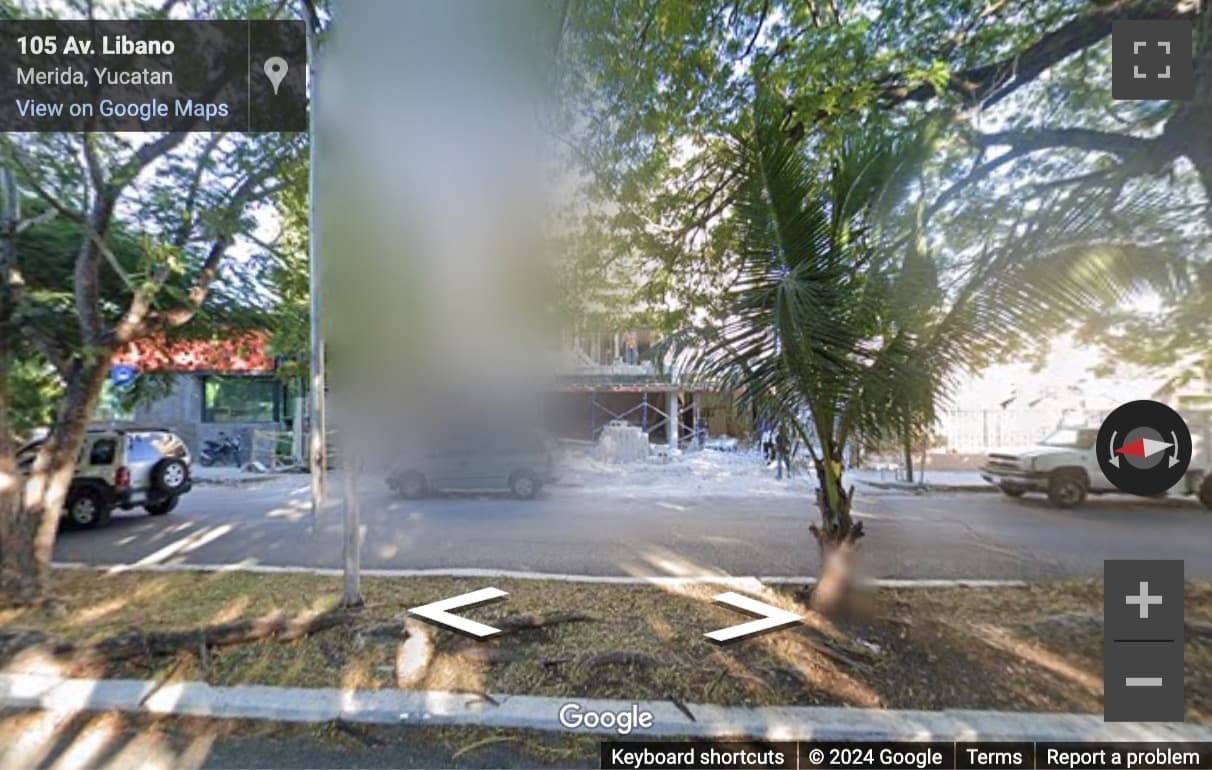 Street View image of Calle 20 No. 438, Colonia México, Merida