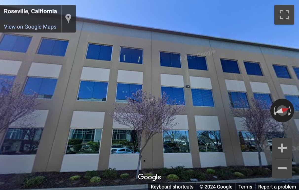 Street View image of 2281 Lava Ridge Court, Suite 200, Roseville, California