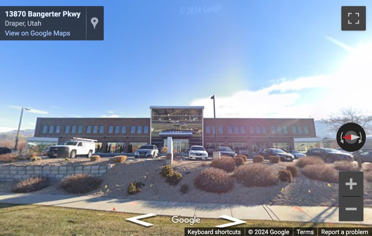 Street View image of 13867 South Bangerter Parkway, 2nd Floor, Draper, Utah