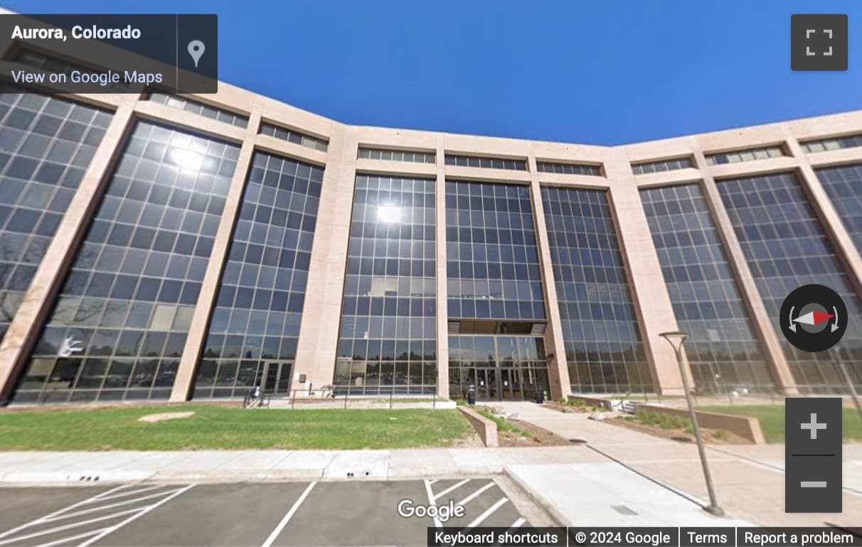 Street View image of 14001 East Iliff Avenue, 4th Floor, Aurora (Colorado)