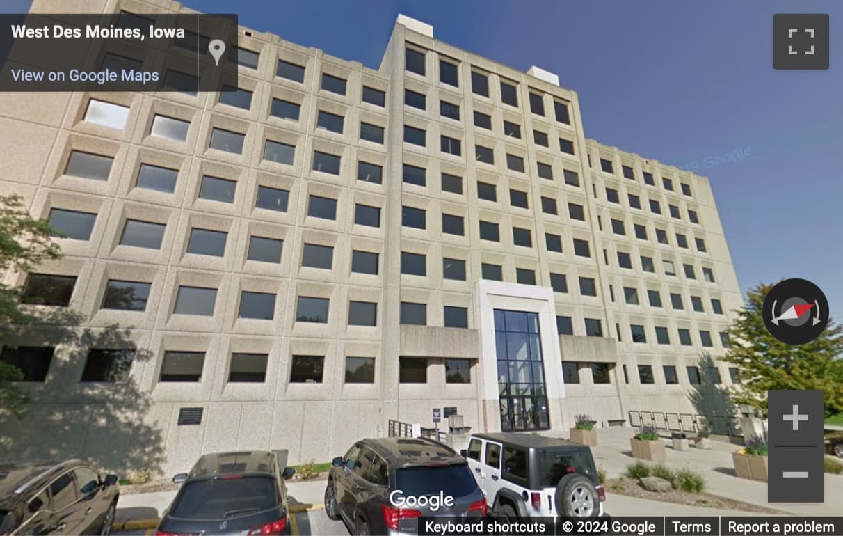 Street View image of 1200 Valley West Drive, 2nd and 3rd Floor, West Des Moines, Des Moines, Iowa