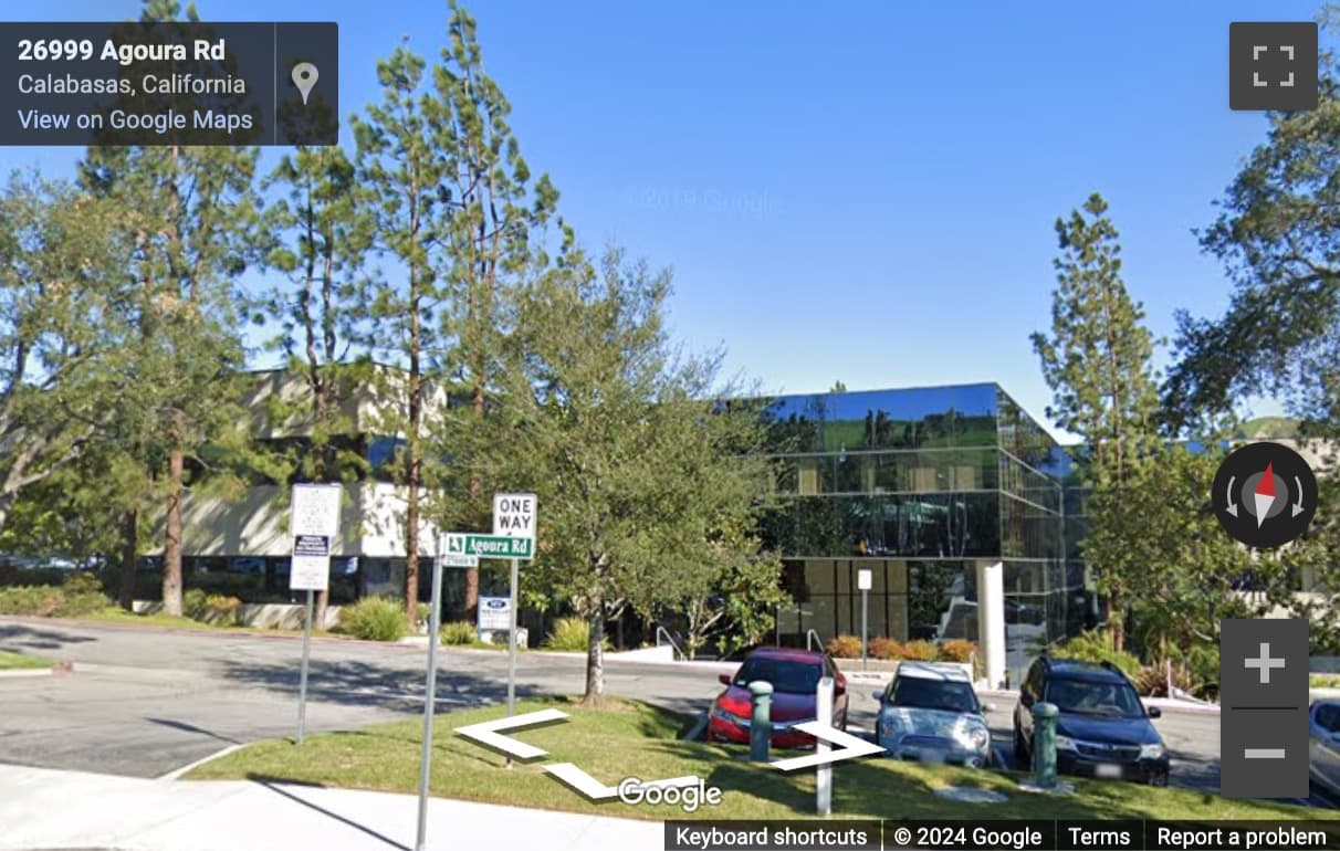 Street View image of 27001 Agoura Road, Suite 350, Corporate Point, Calabasas, California