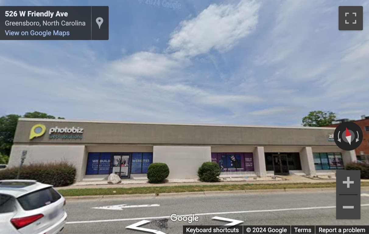 Street View image of 516 W Friendly Avenue, 1st floor, Greensboro, North Carolina