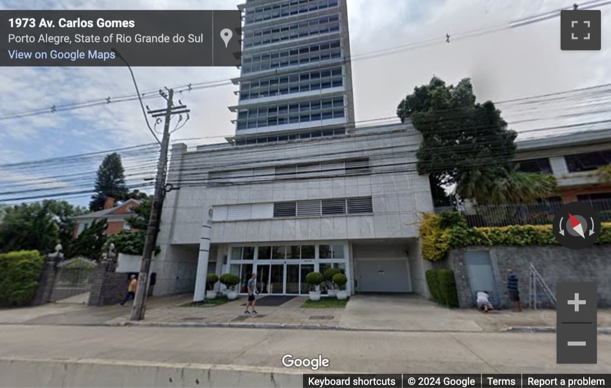 Street View image of 1942 Carlos Gomes Avenida, Tres Figueiras, Porto Alegre