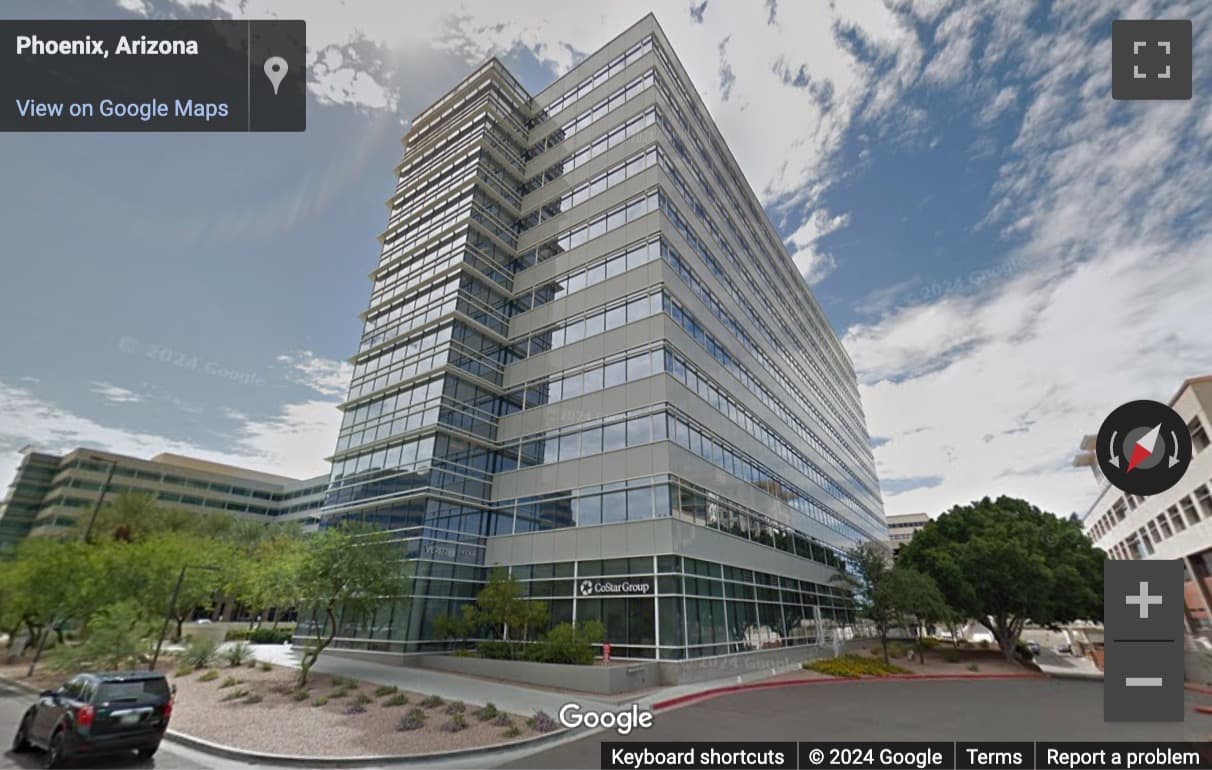 Street View image of 2325 East Camelback Road, Suite 400, Phoenix, Arizona