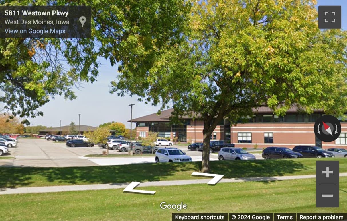 Street View image of 1601 West Lakes Parkway, 8th Floor, West Des Moines, Stamford, Connecticut