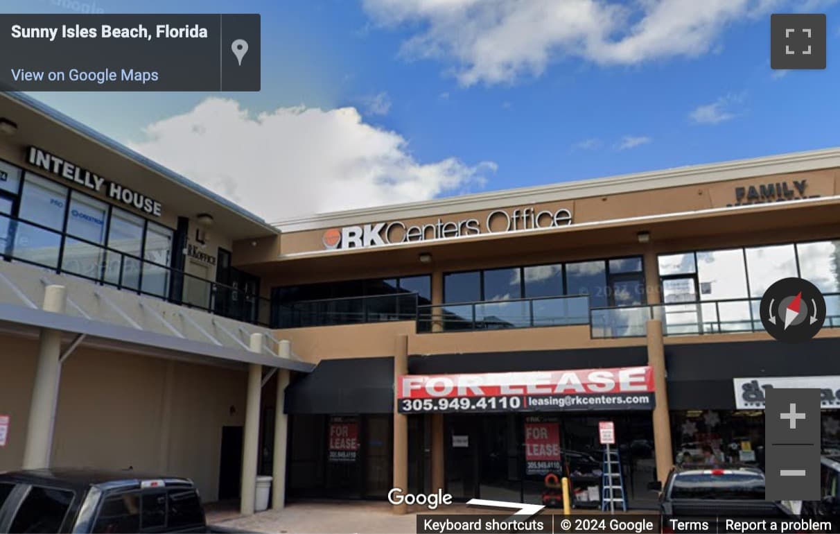 Street View image of 17100 Collins Avenue, Suite 209, Sunny Isles Beach, Florida