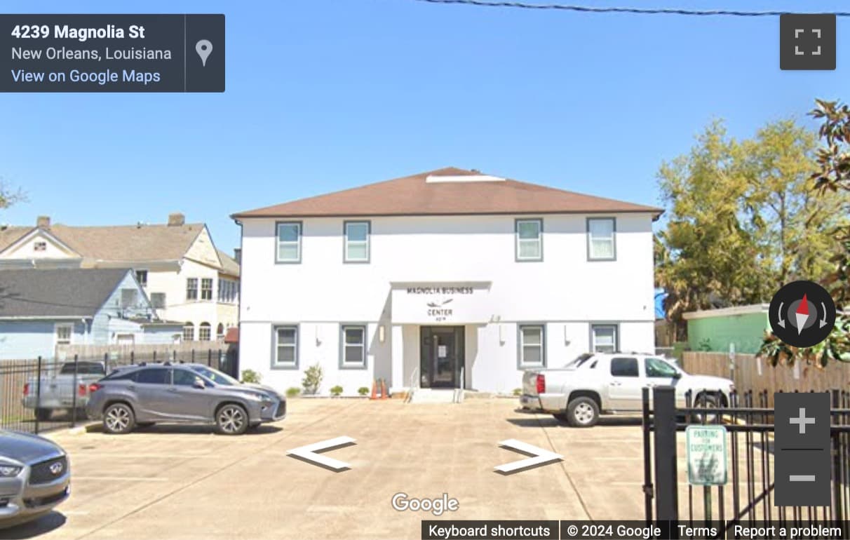 Street View image of 4219 Magnolia St, 1st & 2nd Floor, New Orleans, Louisiana