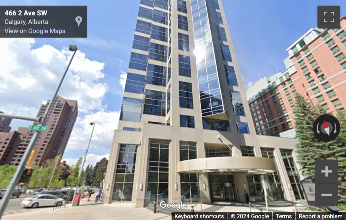 Street View image of 440 2 Avenue South West, Millennium Tower, Calgary, Alberta