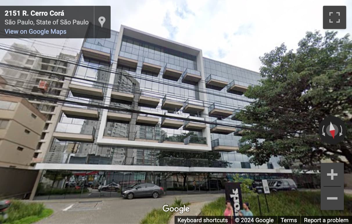 Street View image of Cerro Corá Street, 2175, Vila Romana, Sao Paulo