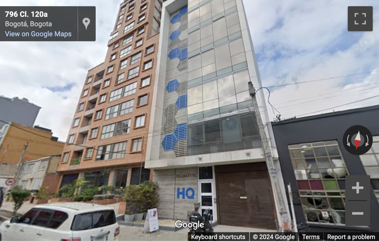 Street View image of Calle 120a No. 7, 93, Bogota