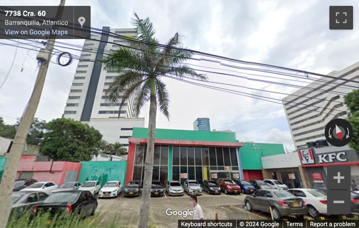 Street View image of Carrera 60 No. 77-75, Barranquilla